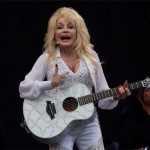 Dolly Parton performs at Glastonburg 2014