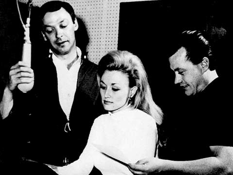 Dolly Parton Historical Photo - Recording Session at Monument Records