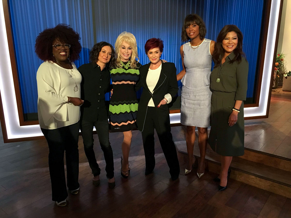 ABC's The Talk features Dolly Parton