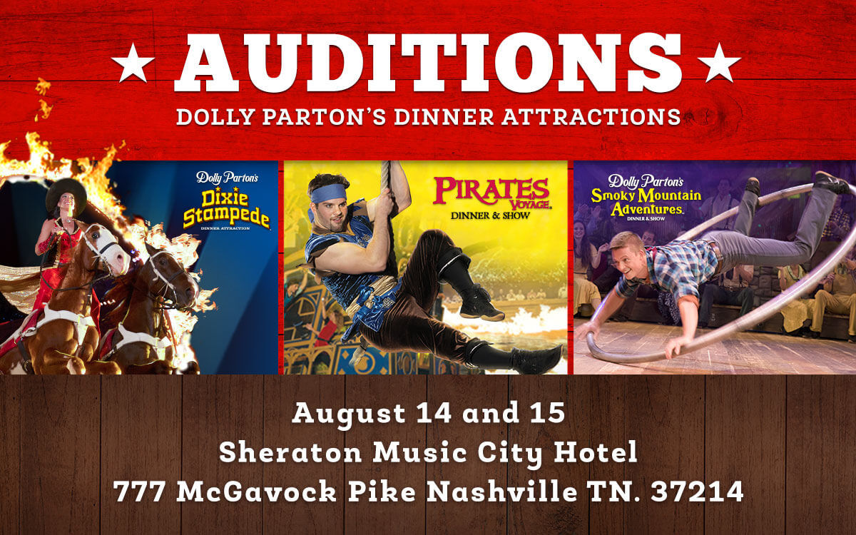 Dolly Parton's Dinner Attraction Auditions