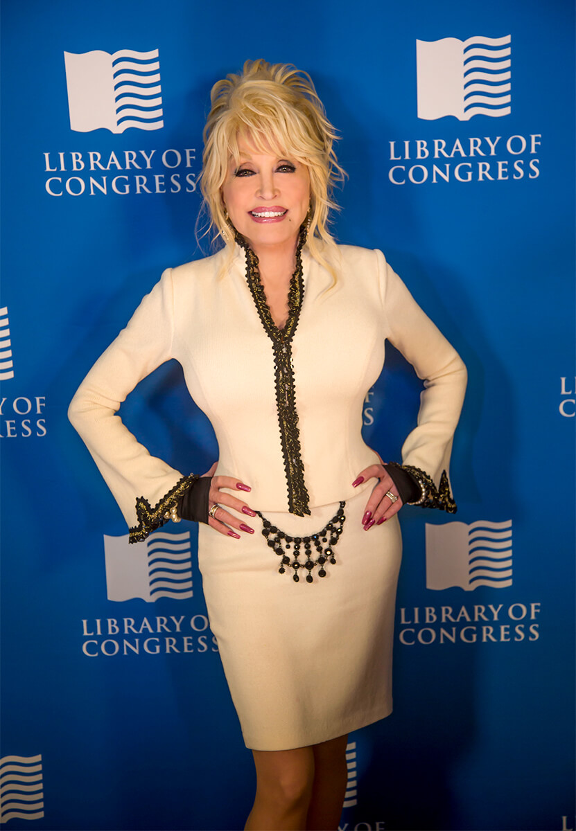 Dolly Parton at 100 Millionth Book Dedication Ceremony