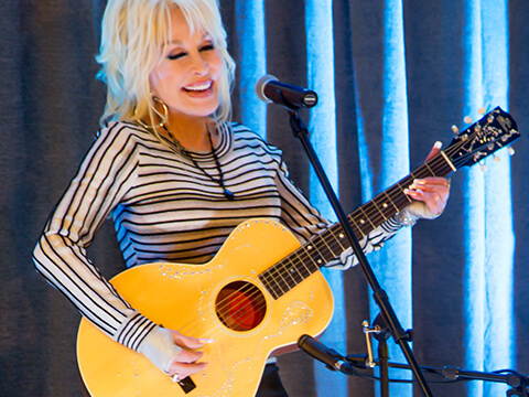 Dolly Parton At My People Senior Activity Center Dedication
