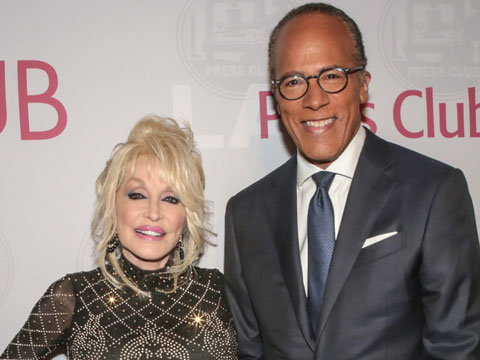 Dolly Parton Honored With Bill Rosendahl Public Service Award At LA Press Club Annual Gala