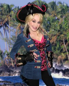 dolly parton in a pirate costume