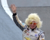 NASCAR Xfinity Series driver Tyler Reddick in Dolly Parton and Dollywood Sponsored NASCAR at BMS Photo Credit: Bristol Herald Courier, David Crigger.