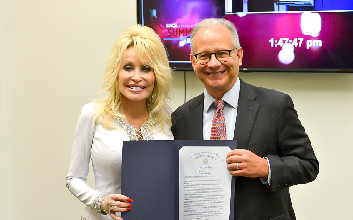 Dolly Parton Day - August 5, 2019 in Nashville