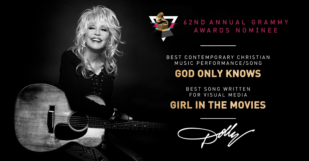 Dolly Parton Earns Dual Grammy Nominations