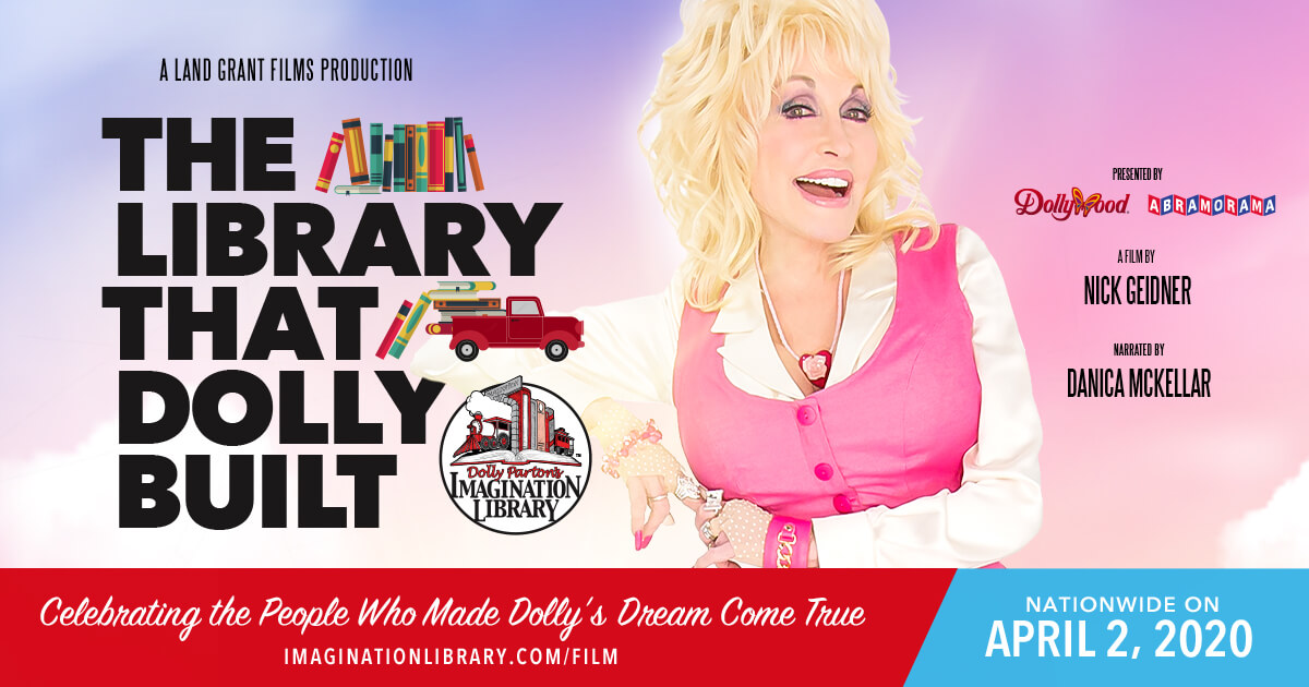 "The Library That Dolly Built" Nationwide Theatrical Release April 2