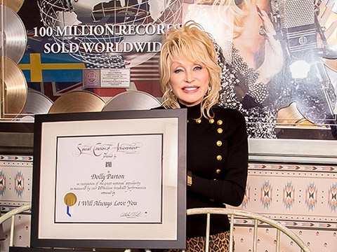 Dolly Parton Receives 7 “Million-Air” Certificates From BMI & Included In USA TODAY’s Women of the Century