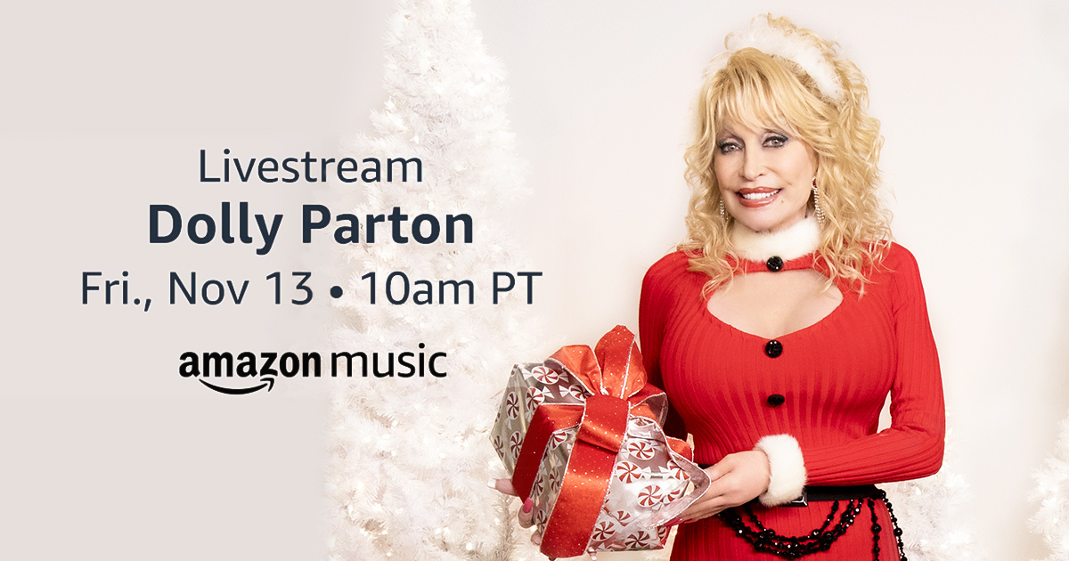 "Dolly Parton's Comin' Home for Christmas" On Amazon Music