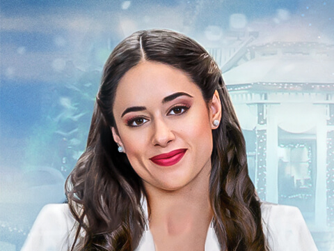 Jeanine Mason in Dolly Parton's Christmas On The Square