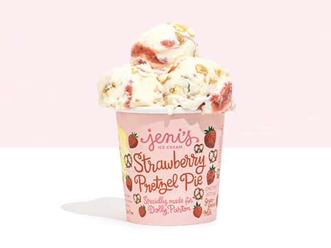 Dolly’s New Jeni’s Splendid Ice Creams Flavor Benefits Her Imagination Library