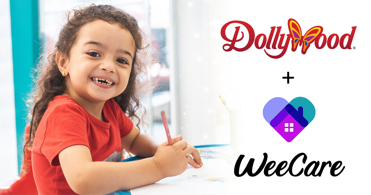 Dollywood and WeeCare partnership provides affordable, local childcare for Dollywood employees.
