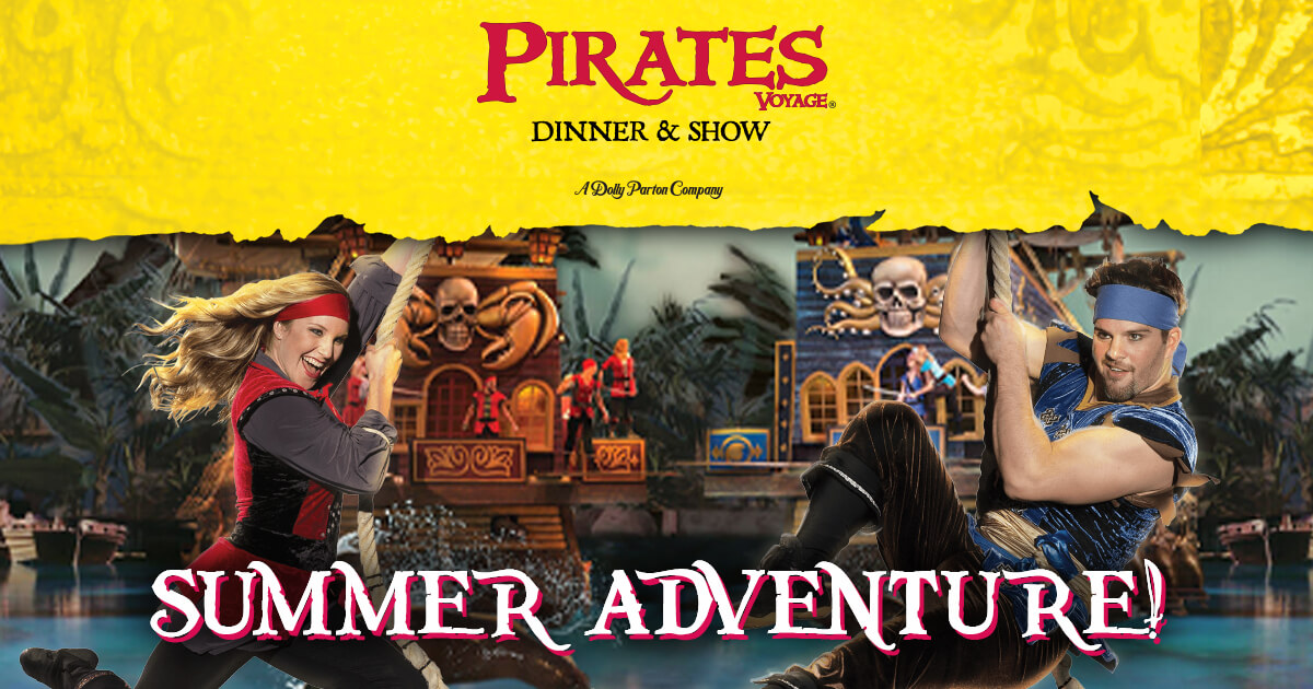 Pirates Voyage is full of swashbuckling summer adventure for the whole family!