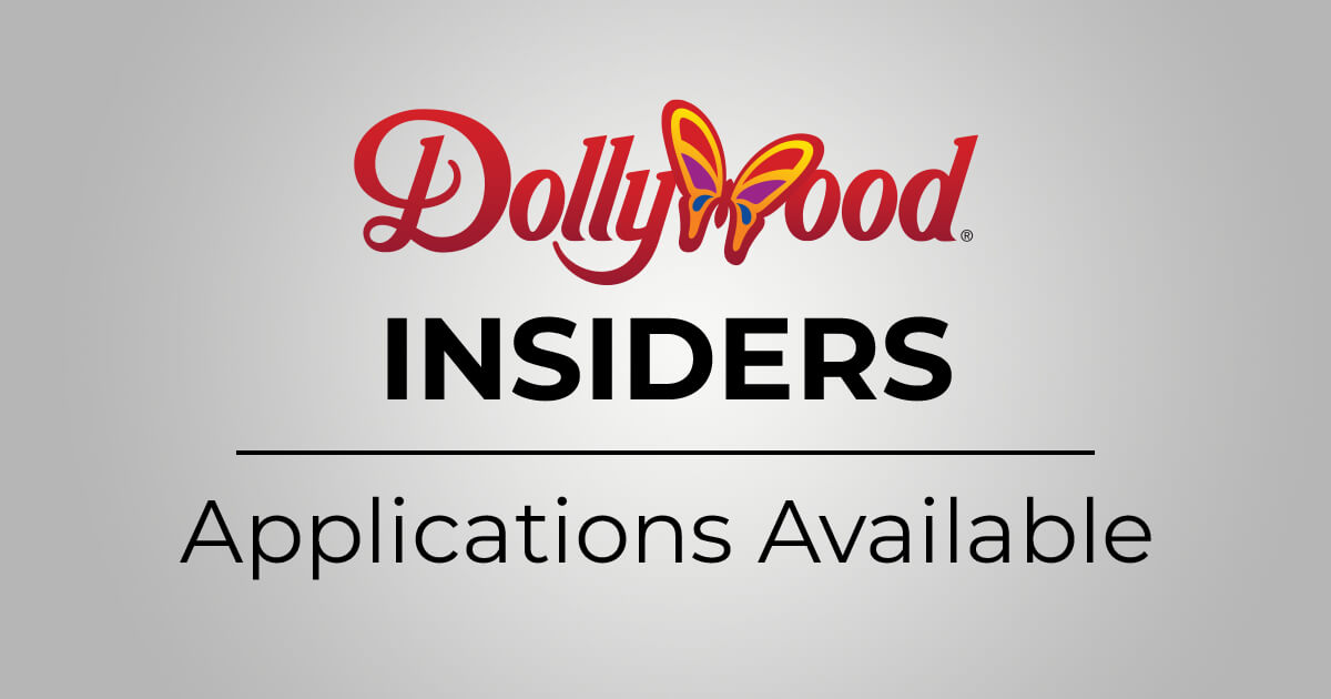Dollywood is accepting applications for its next panel of park insiders who share experiences and tips through online content.