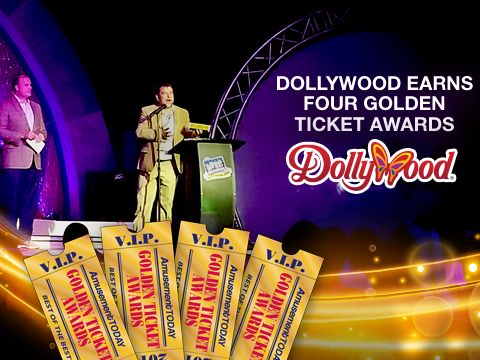 Dollywood Earns Four Golden Ticket Awards