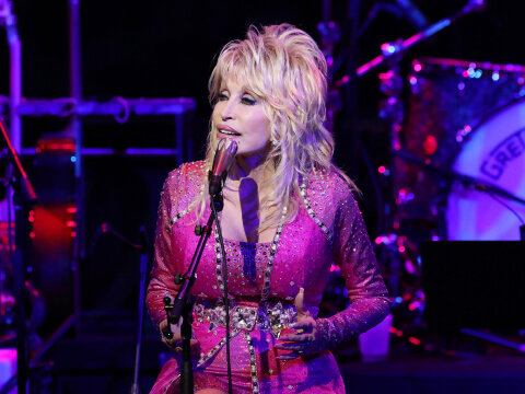 Dolly Parton Performs at Kiss Breast Cancer Goodbye Benefit