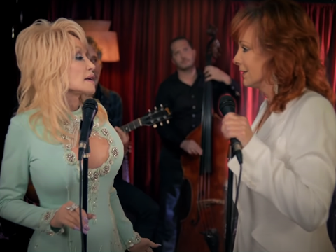 Dolly Joins Reba McEntire In “Does He Love You” Remake