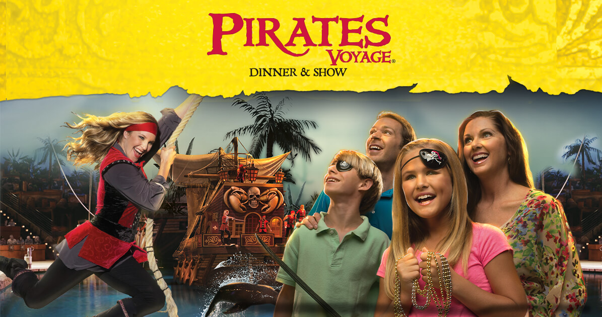 ‘Tis the Season for Swashbuckling Adventure at Christmas at Pirates Voyage!