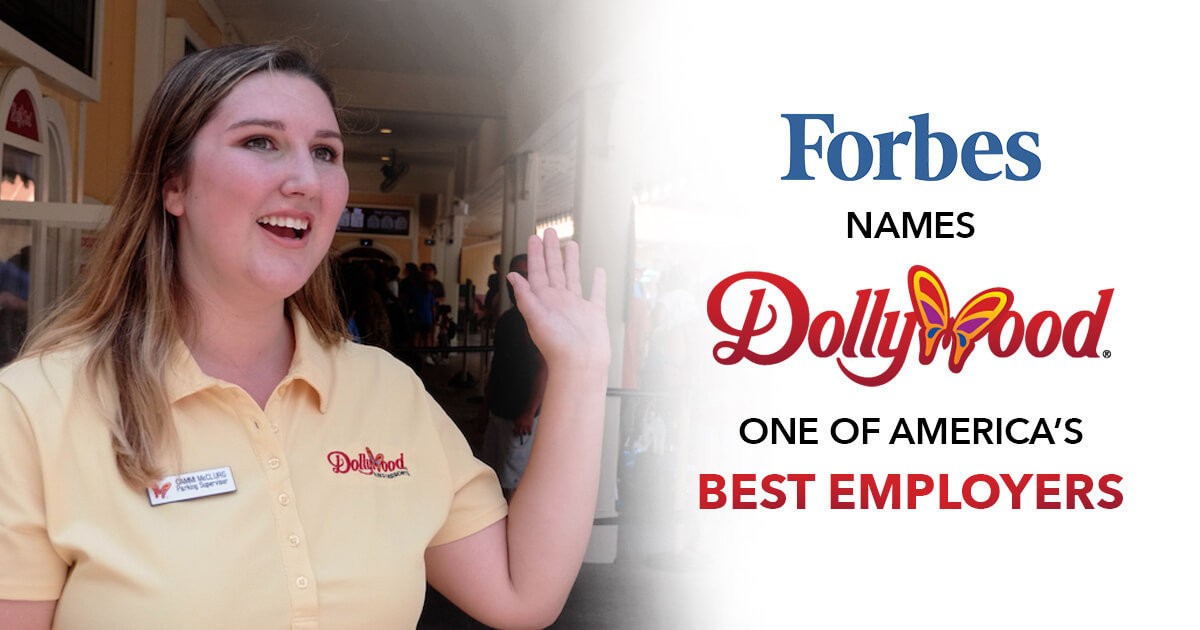 Dollywood Stands as Only Theme Park Included on Forbes’ 2022 List of America’s Best Midsize Employers