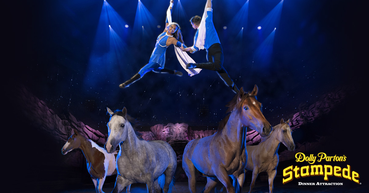 New Aerial Act at Dolly Parton's Stampede