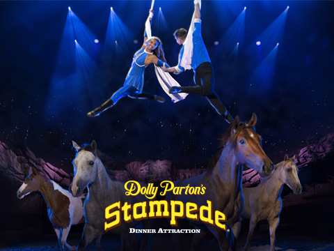 New Aerial Act Adds Even More to Dolly Parton’s Stampede in Pigeon Forge, TN
