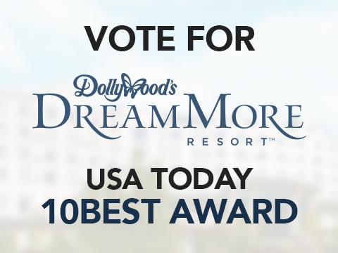Dollywood’s DreamMore Resort and Spa Nominated for Best Family Resort