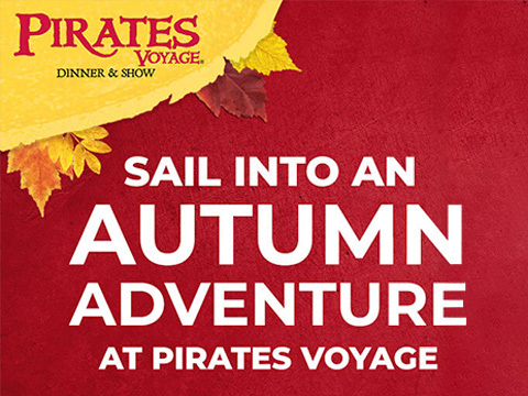 Sail Into an Autumn Adventure at Pirates Voyage