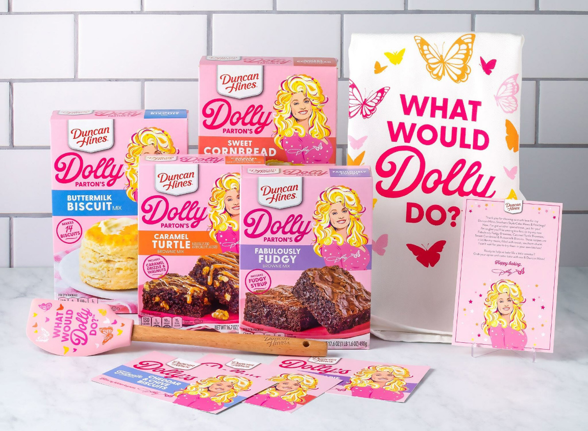 Dolly Parton Expands Lineup of Her Popular Duncan Hines Baking Mixes