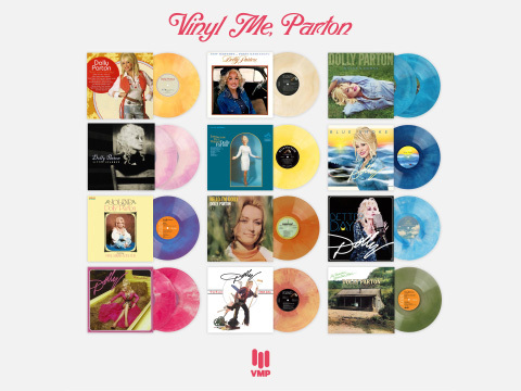 Dolly Parton Launches “Vinyl Me, Parton” Record of the Month Subscription