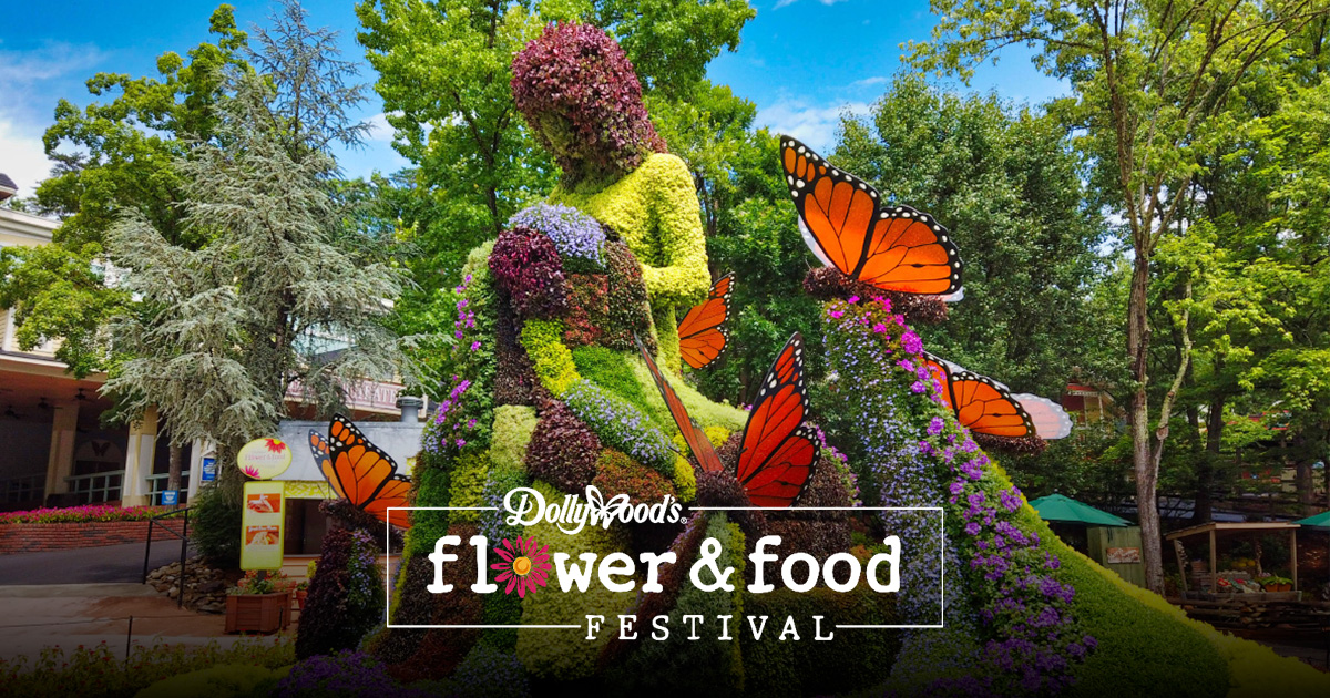 Dollywood's Flower & Food Festival Blooms to Life April 21