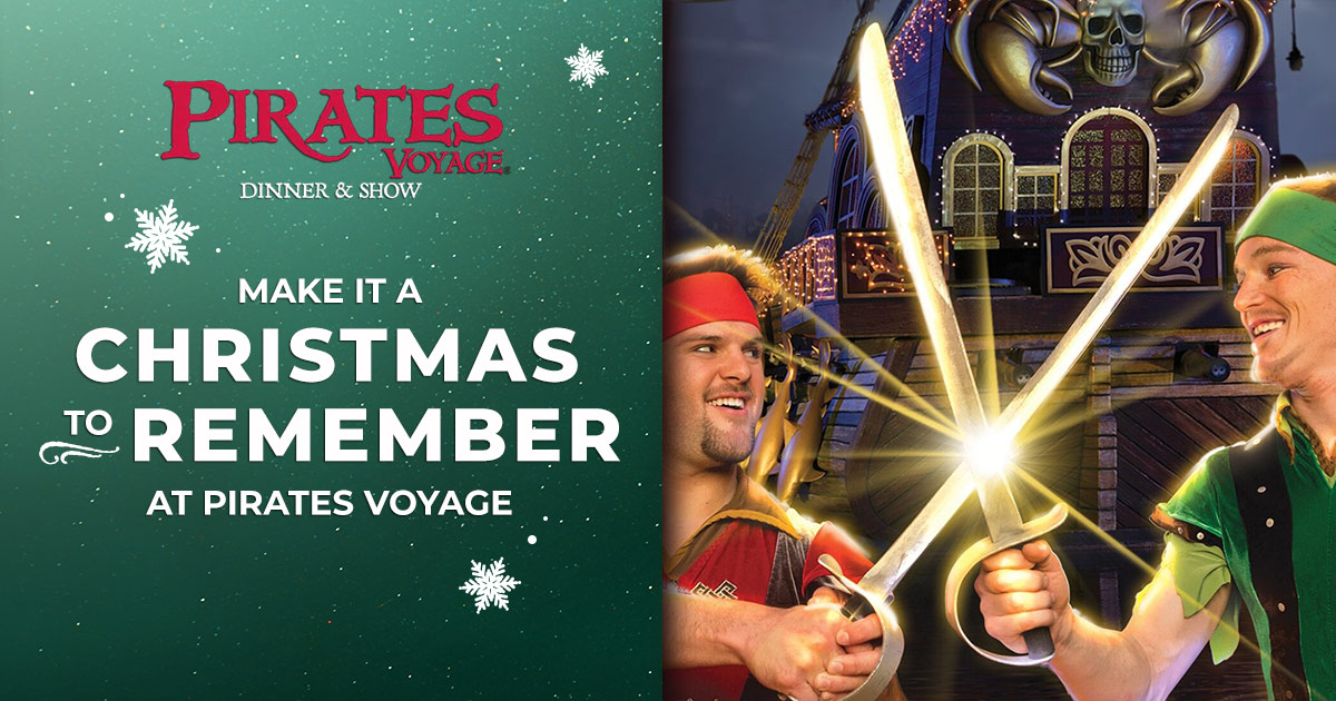 Make It a Christmas to Remember at Pirates Voyage