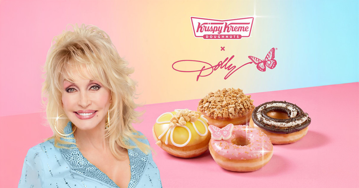 Krispy Kreme Dolly Parton Southern Sweets