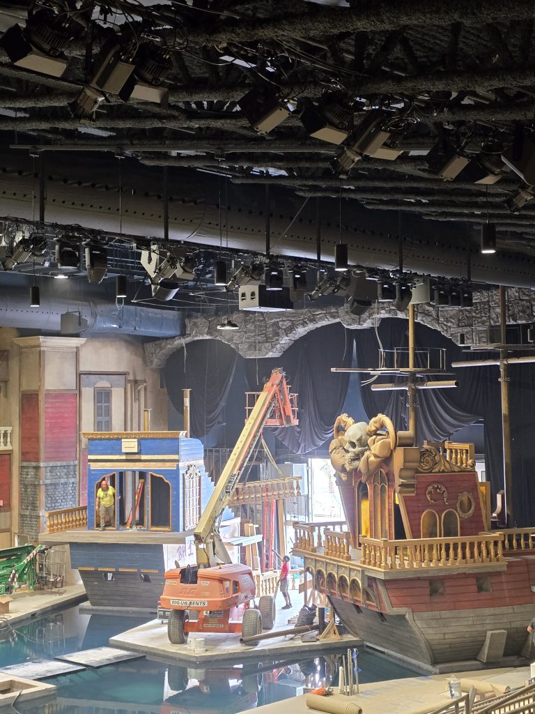 Pirates Voyage Panama City Beach construction